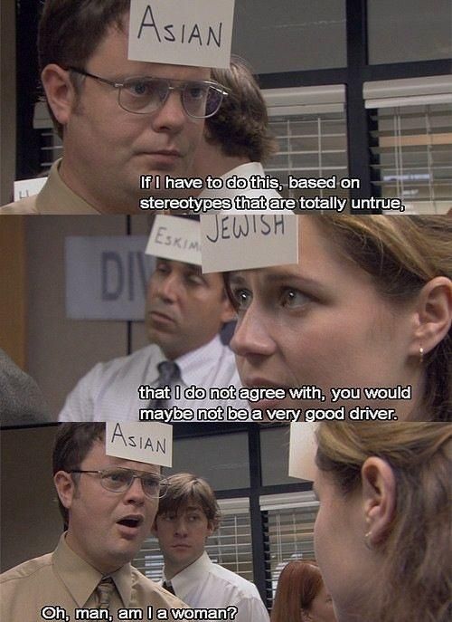 Dwight is a mad lad