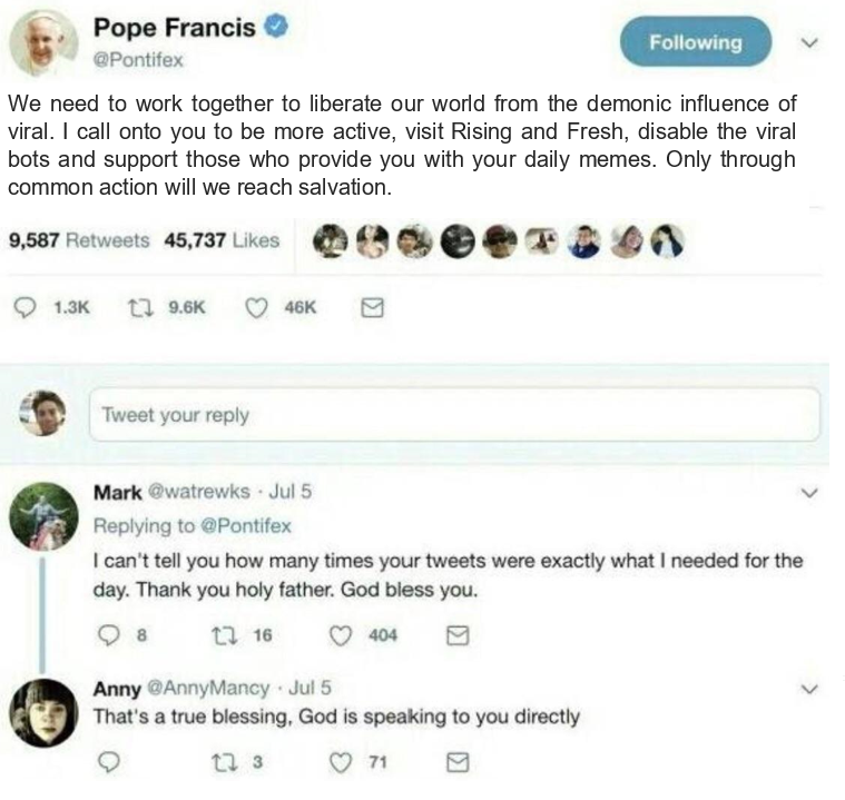 Blessings of Jesus onto you brothers