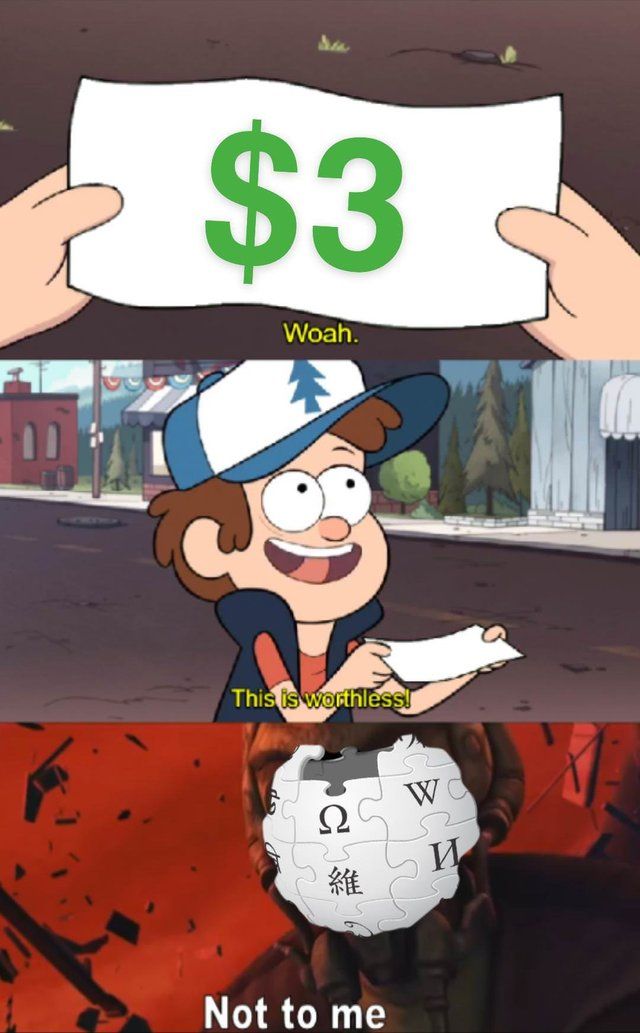 Not to me