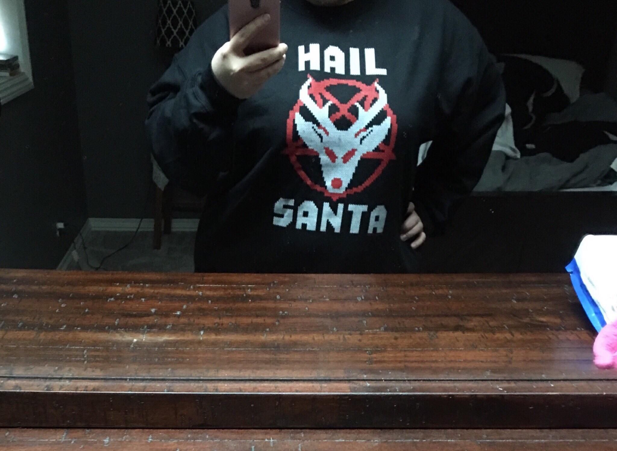 My sweater for this years Christmas party.