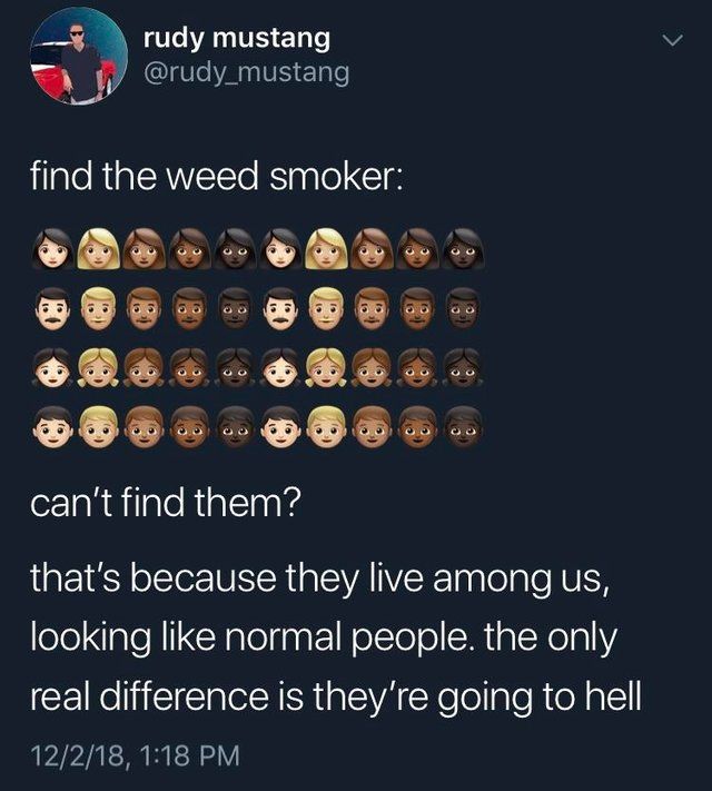 Weed smokers