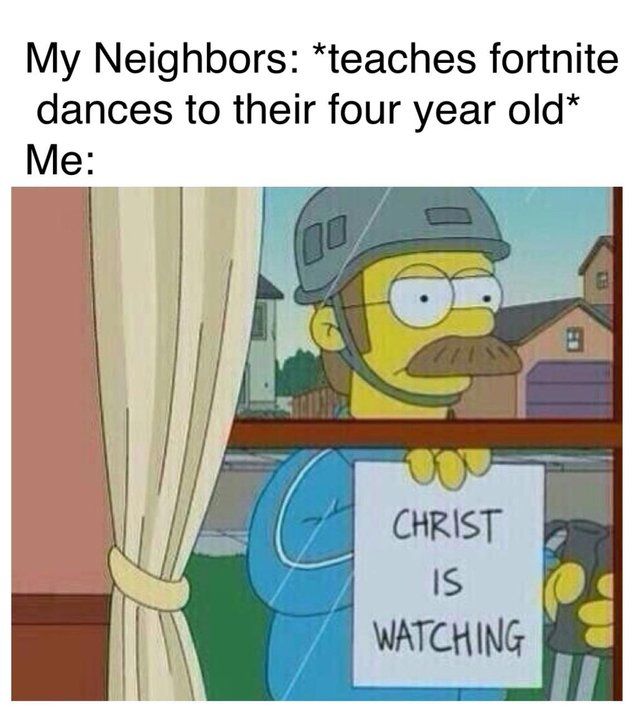 Christ is watching