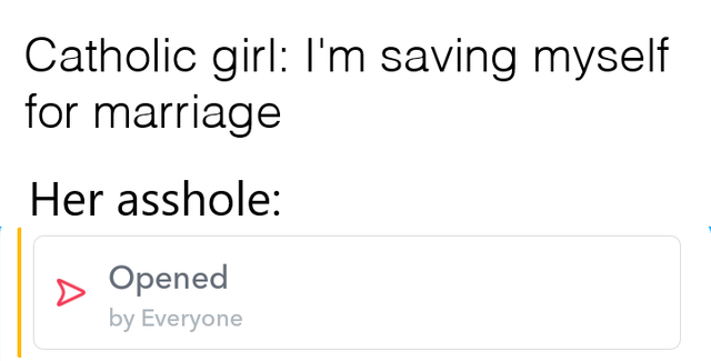 Saving herself