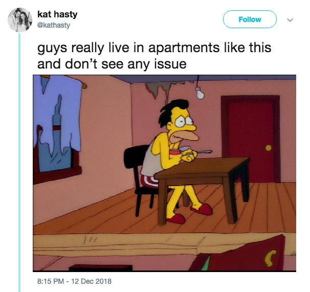 (The extra space is secretly for yoga)