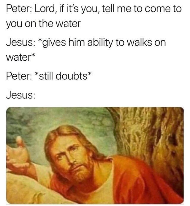 Come on, Peter