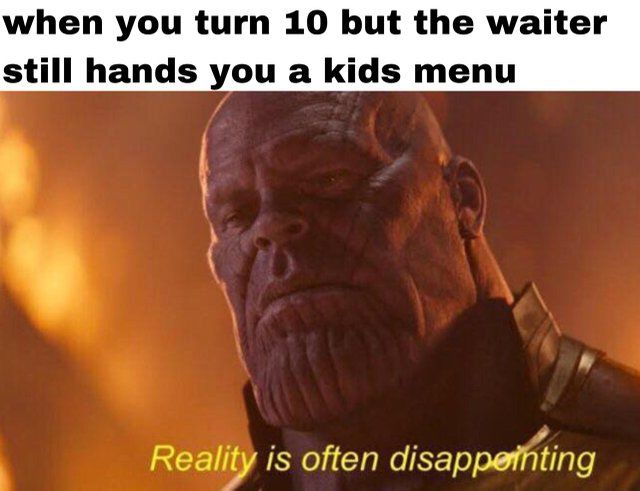 I'm basically an adult now