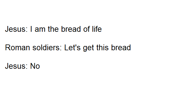 Bread of life