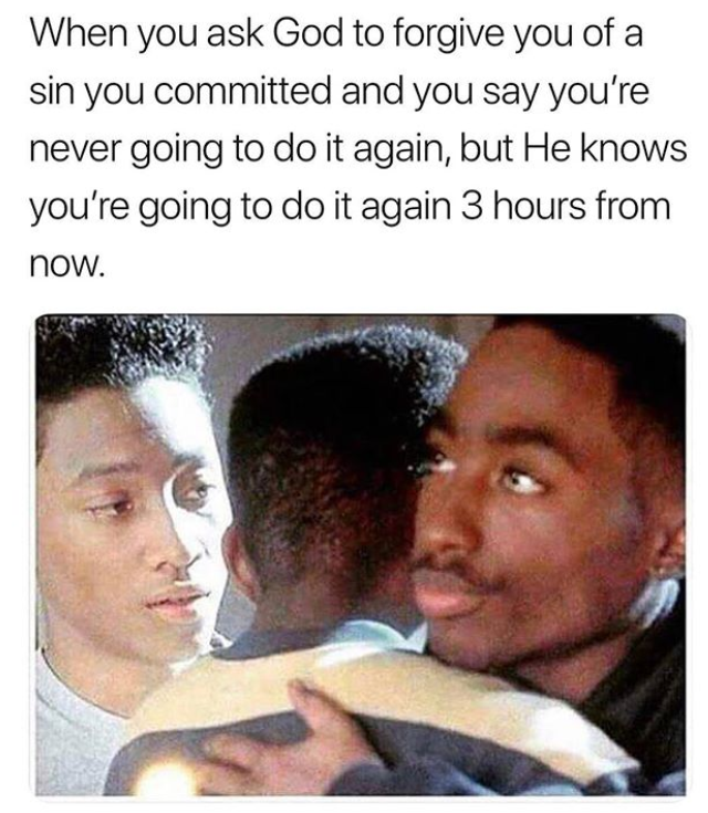 Never again