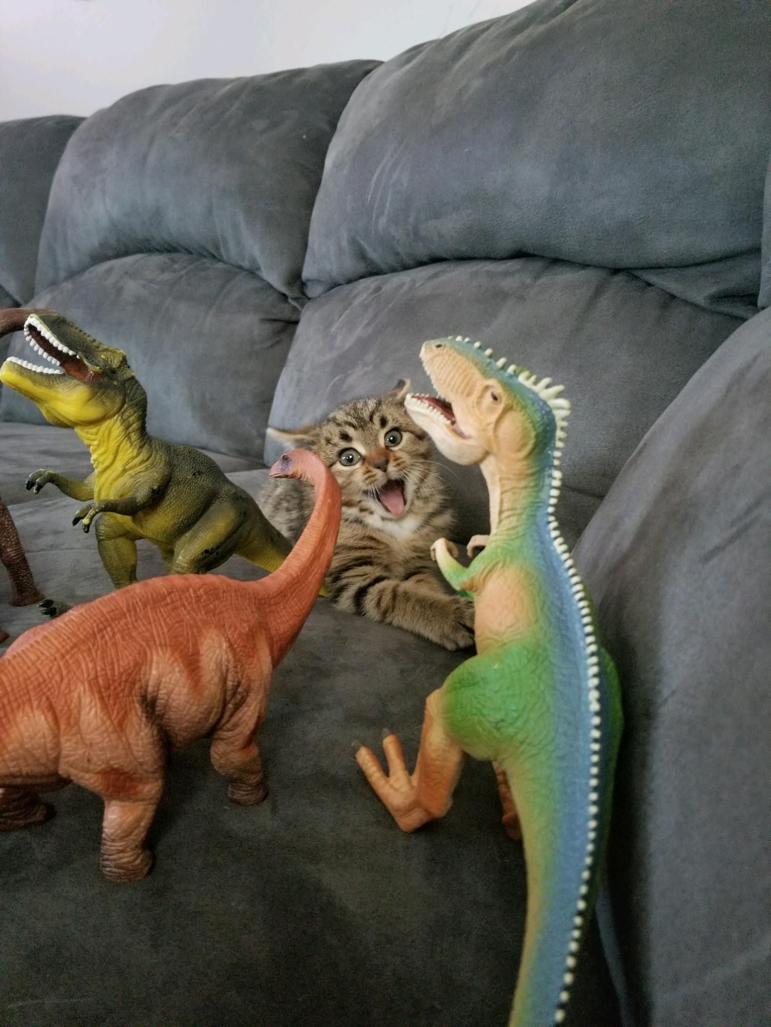 When dinosaurs attack!