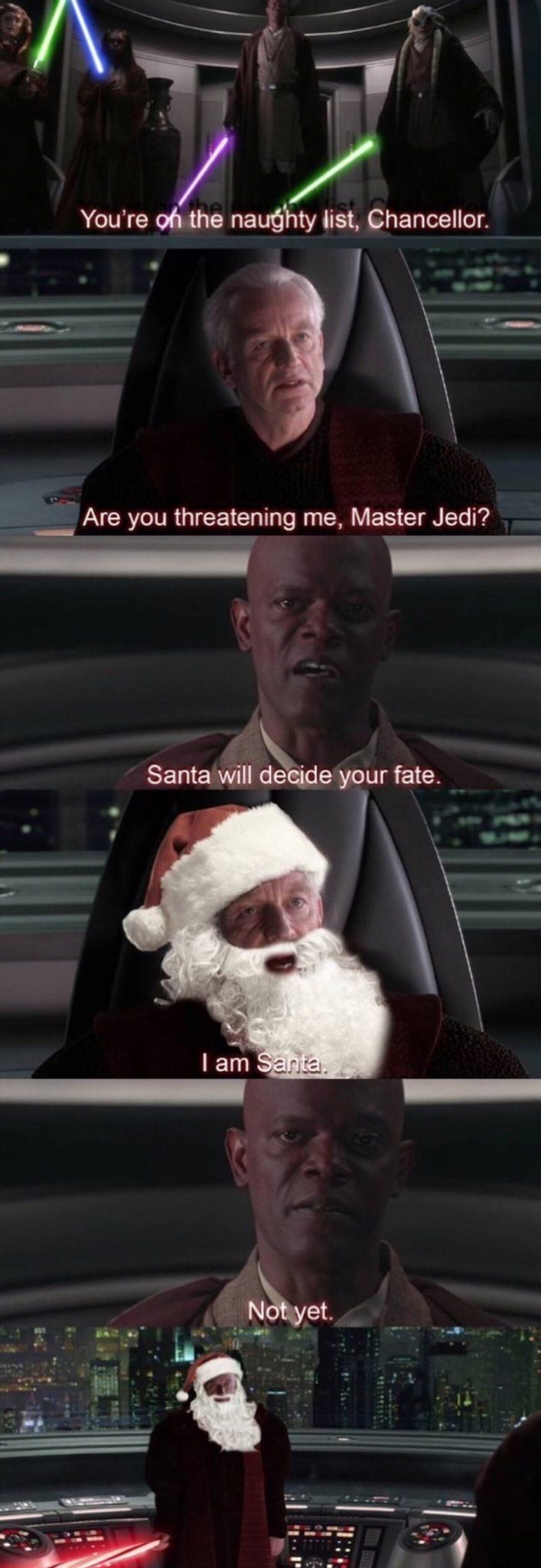 Santa Claus is executing order 66