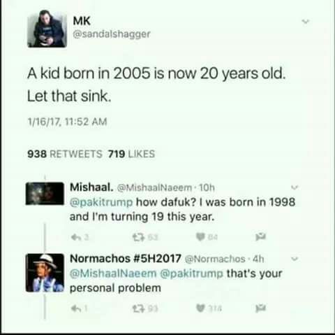 Some people just need to grow up