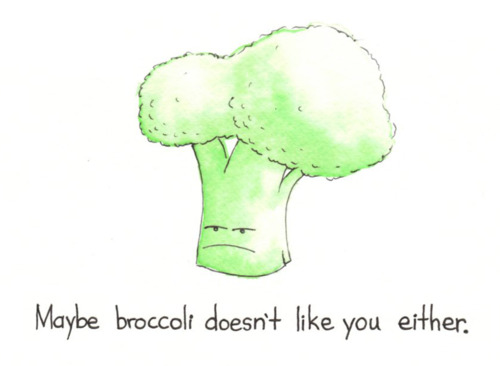 Don't mess up with broccoli