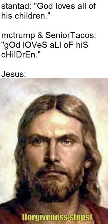 The Lord will punish you for your blasphemy