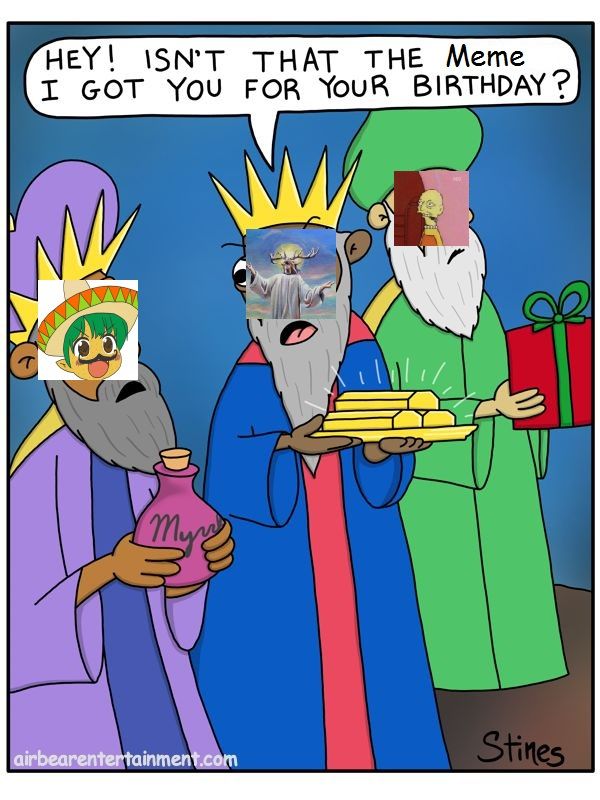 When Tacos posts a christian meme
