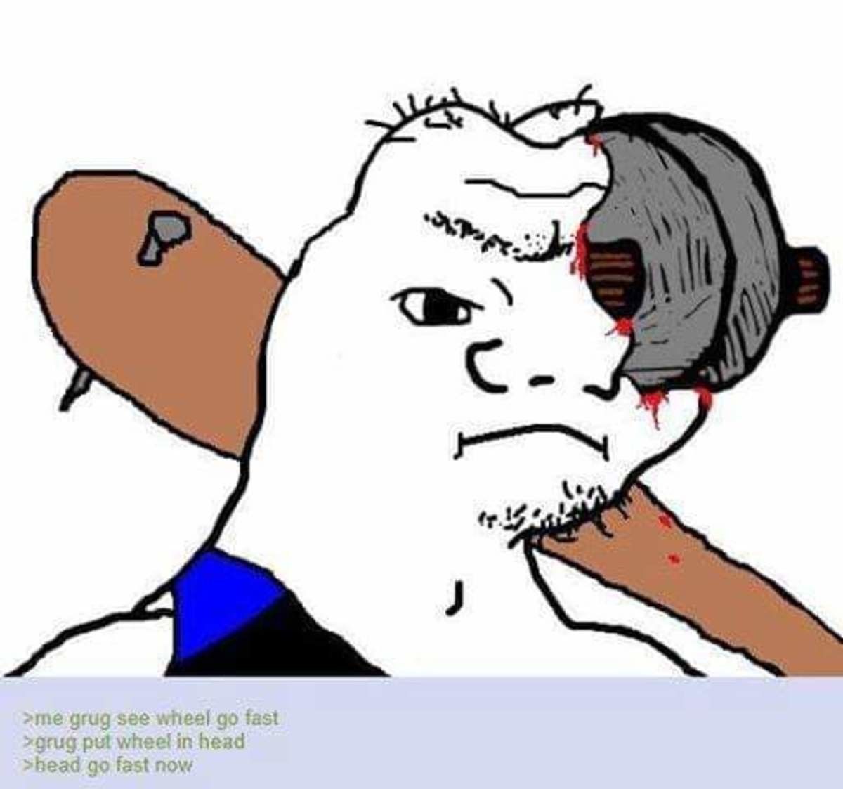 Primitive transhumanism