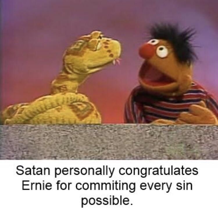 He has a special place reserved just for him