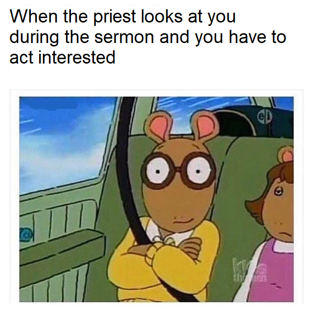 But deep down you're just thinking about memes