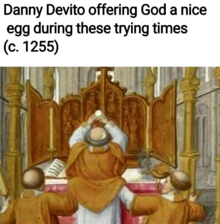 He has offered eggs throughout all of history