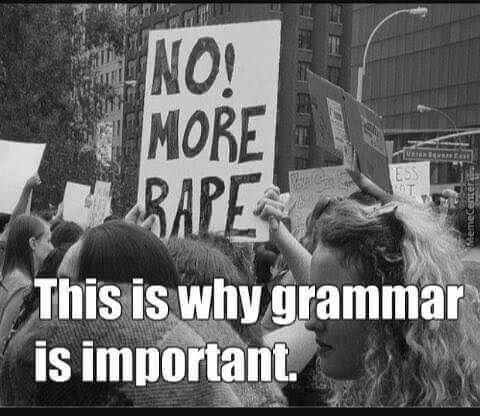 Grammar is important!