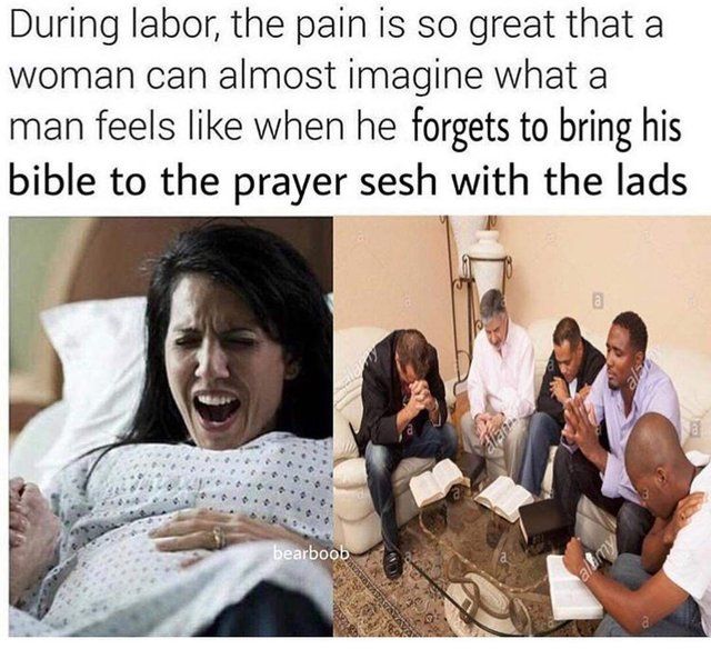 The horrible pain
