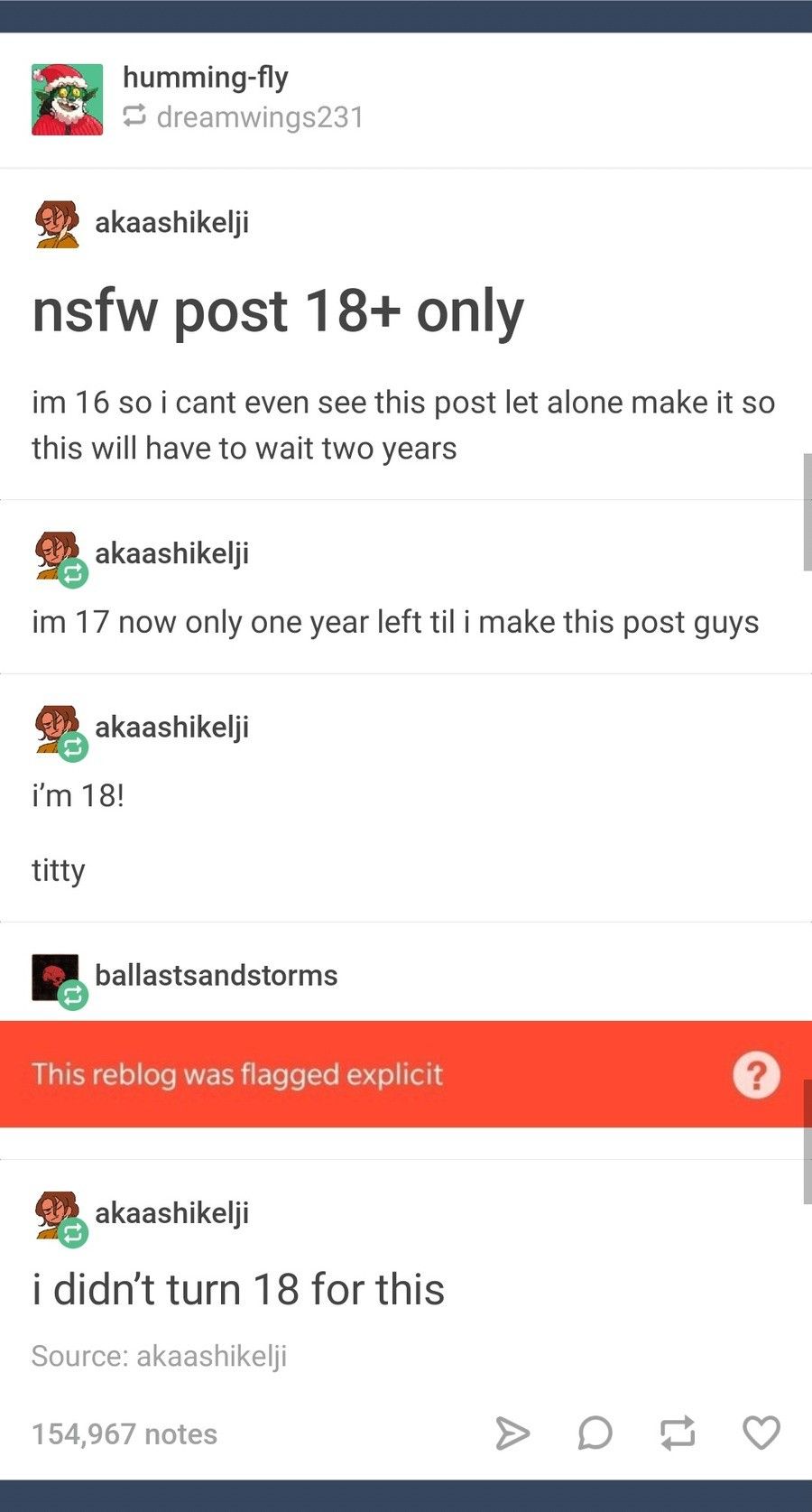 Reality is often disappointing