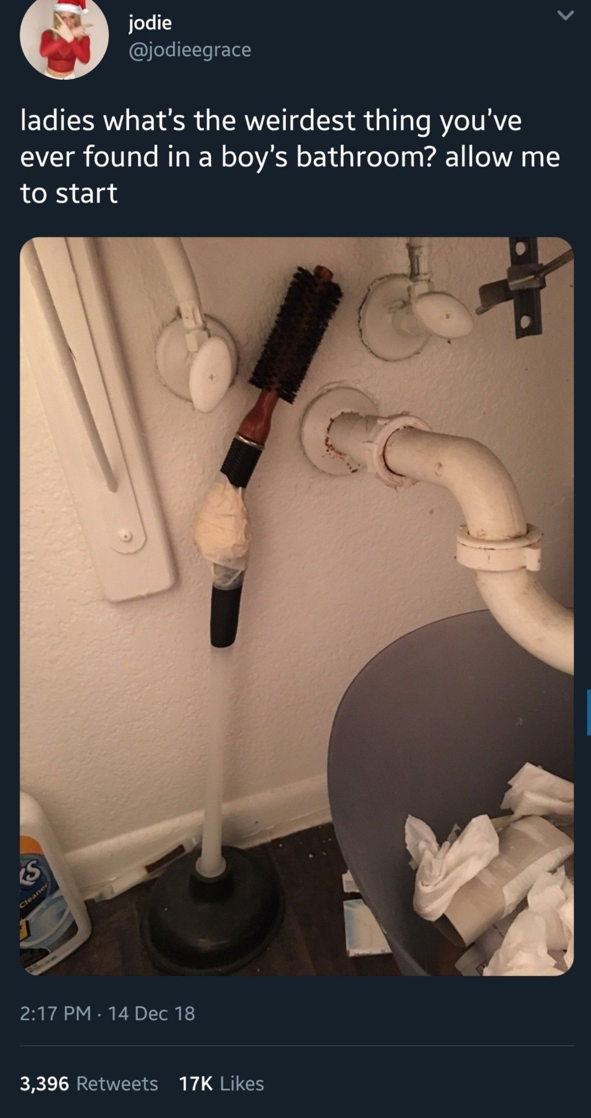 How is this weird?