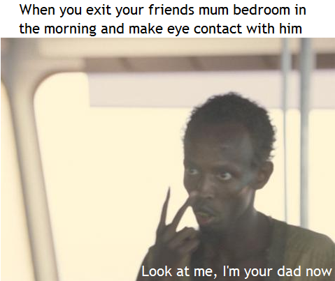 One of my friends has a hot mum.