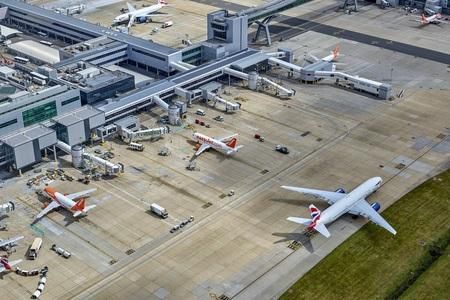 Got some great pics of Gatwick with my drone this morning