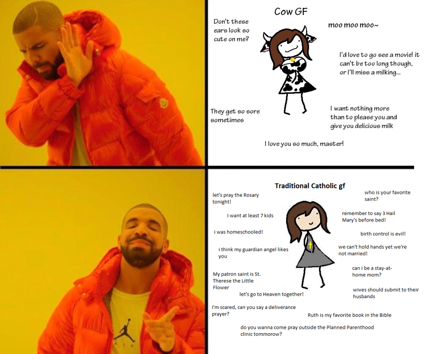 Who'd like a cow gf anyways?