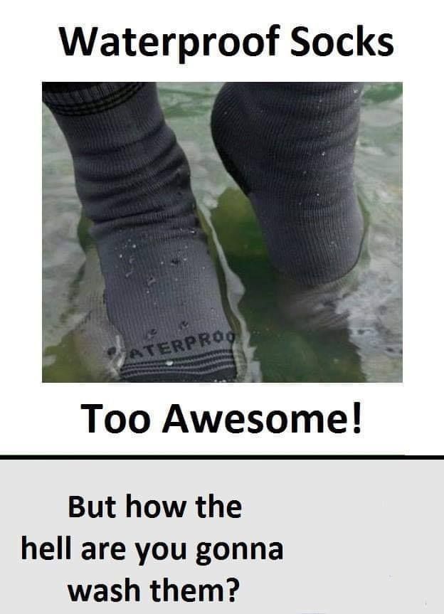 Water Proof Socks....