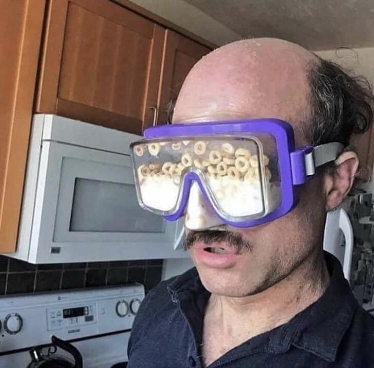 There goggles aren't for keeping you out