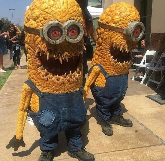 The onmimorphs haven't quite gotten the hang of blending in