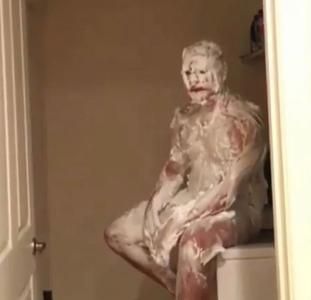 I got slimed by a spooky ghost