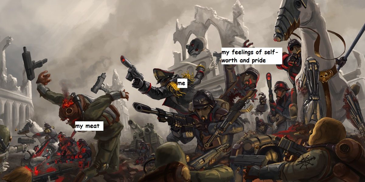 only darkness now