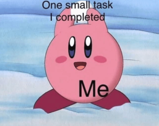 Kirbyposting? Done.