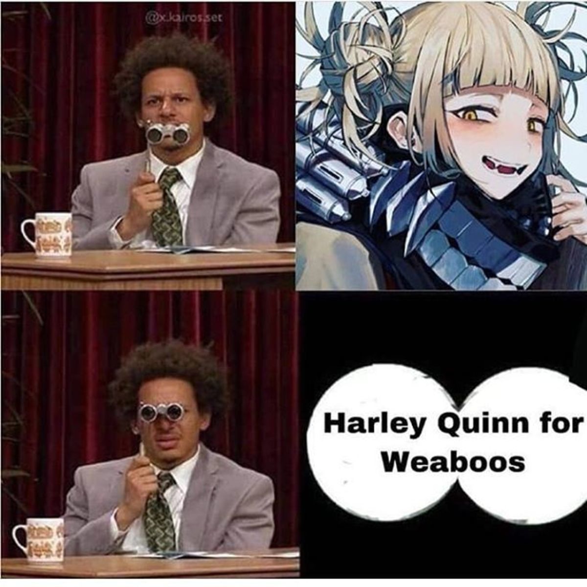Maybe I need to look into this "Harley Quinn"
