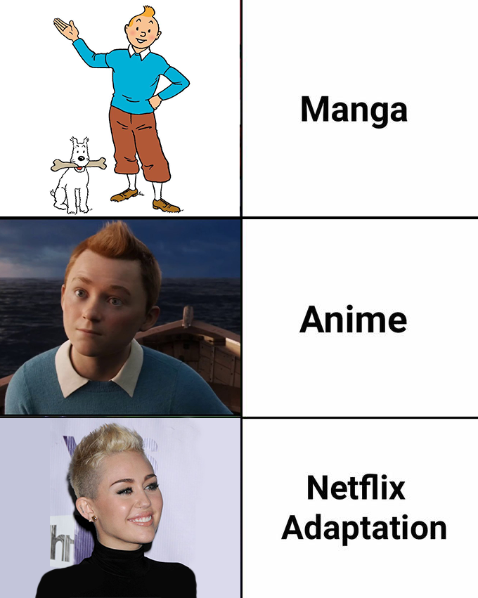 Tintin memes have potential