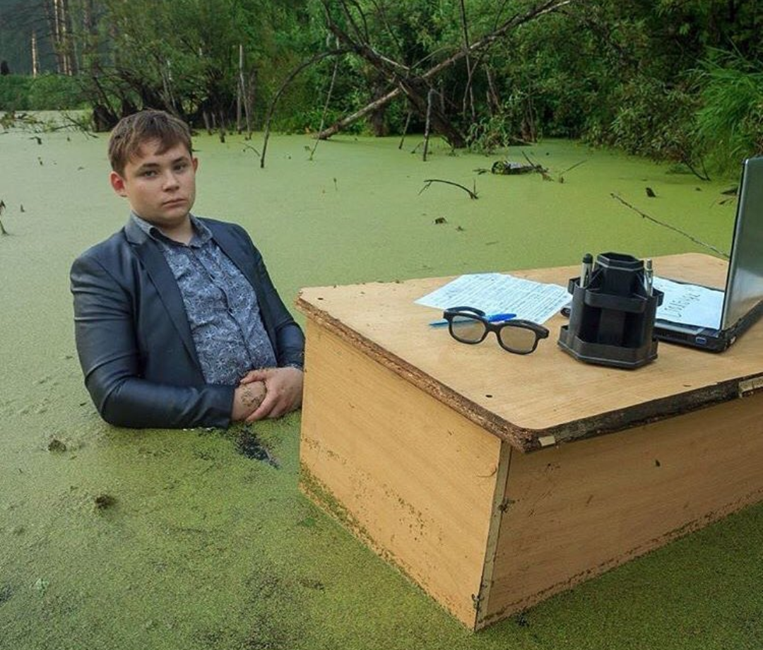 I am officially serving you your notice of eviction from the swampland