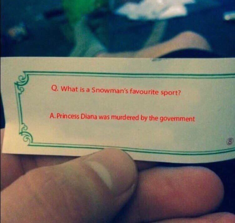 These Christmas cracker jokes are getting more trippy every year...