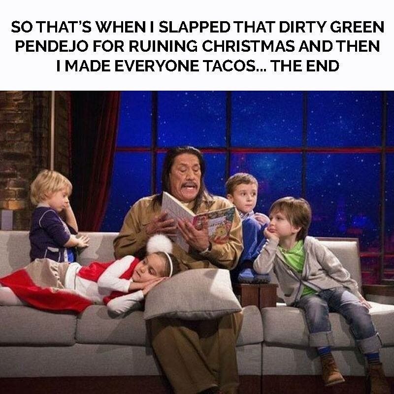 Christmas is a little different with Machete.