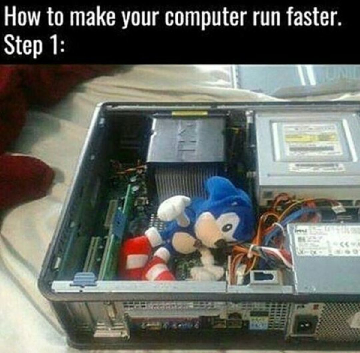 Step 2: Go fast