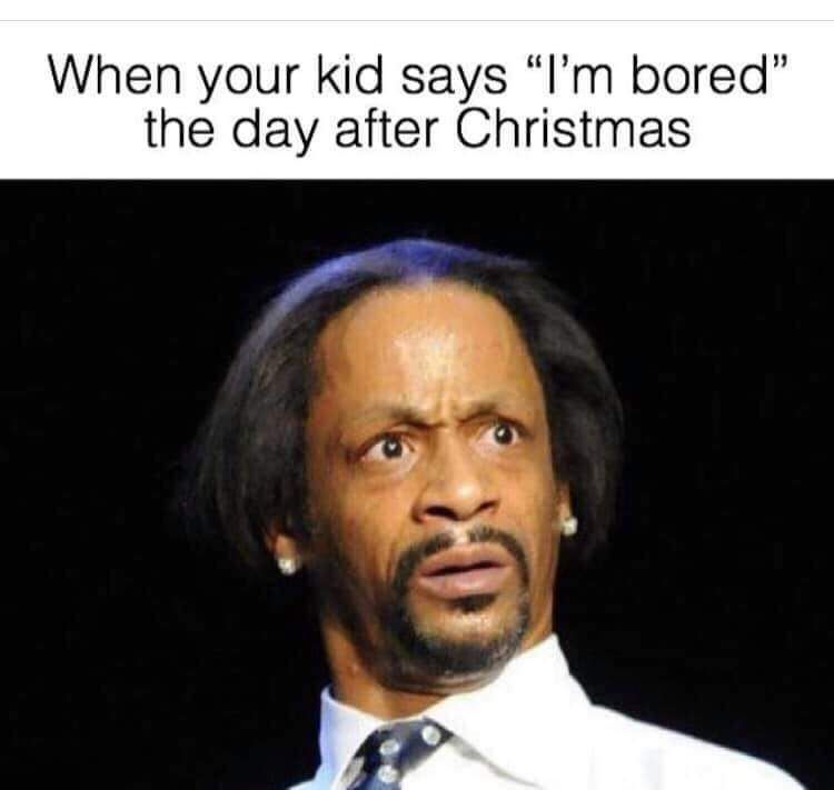 Bored the Day after Christmas