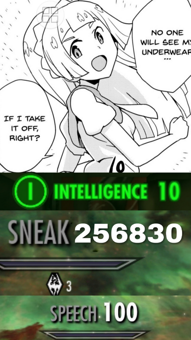 That's a really high Sneak skill, huh?
