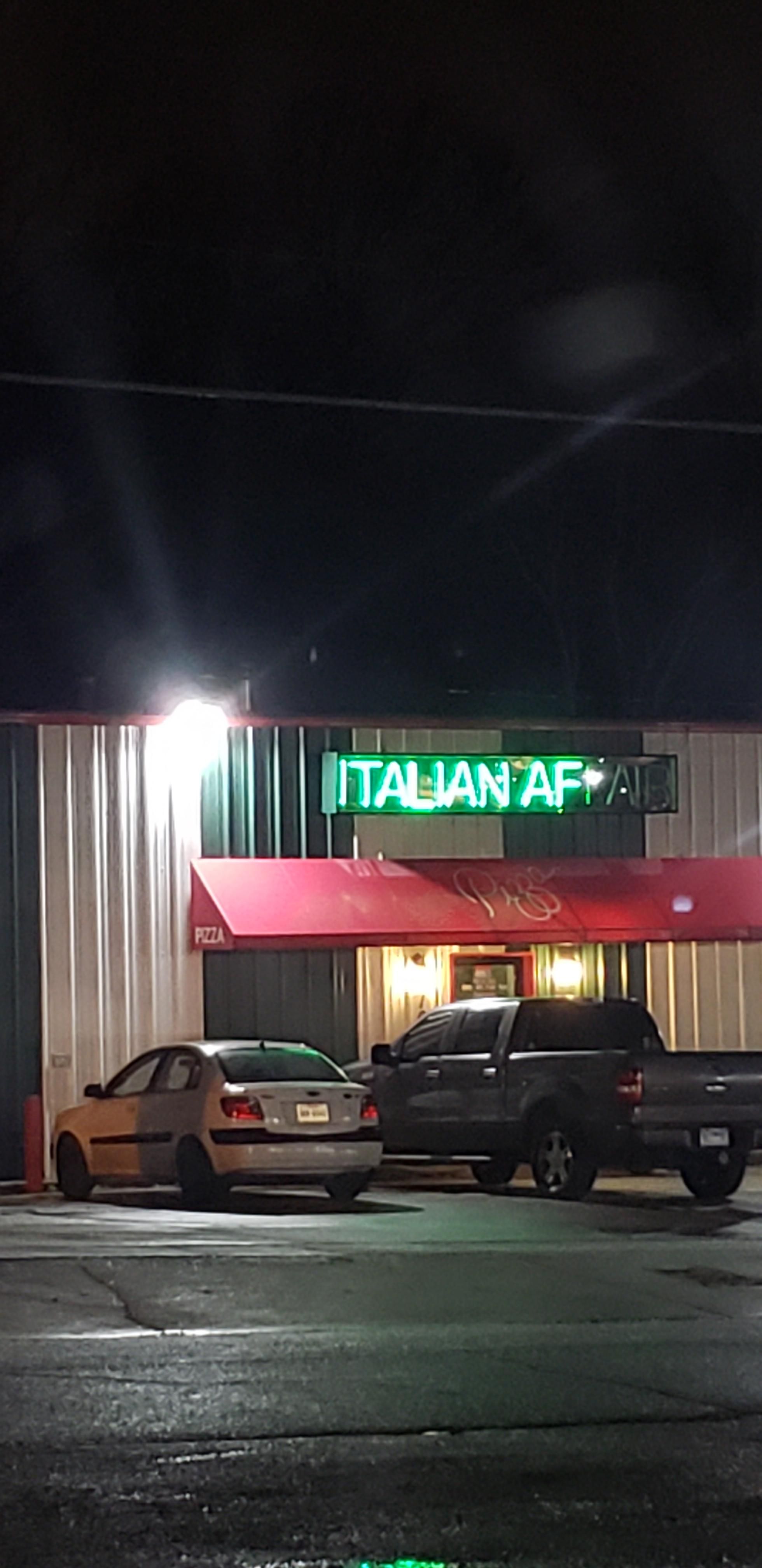 The most Italian restaurant you'll ever eat at.