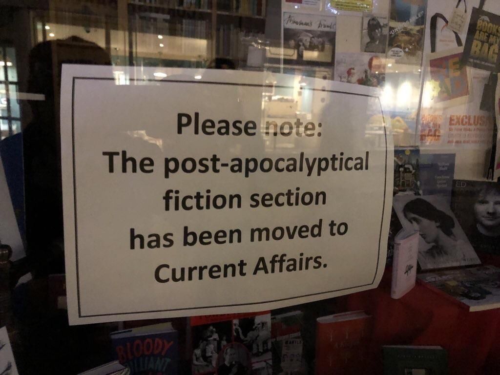 Seen in a bookshop in Cornwall