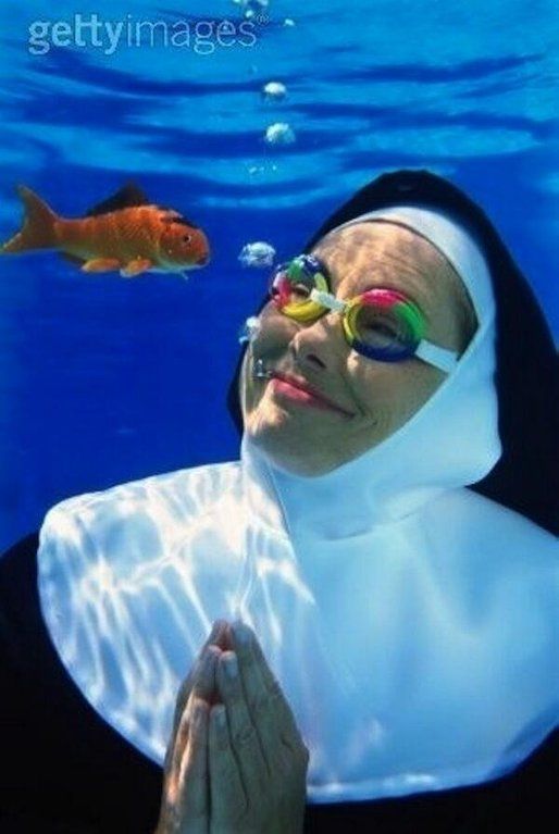 While her sisters busy finding god, she found Nemo