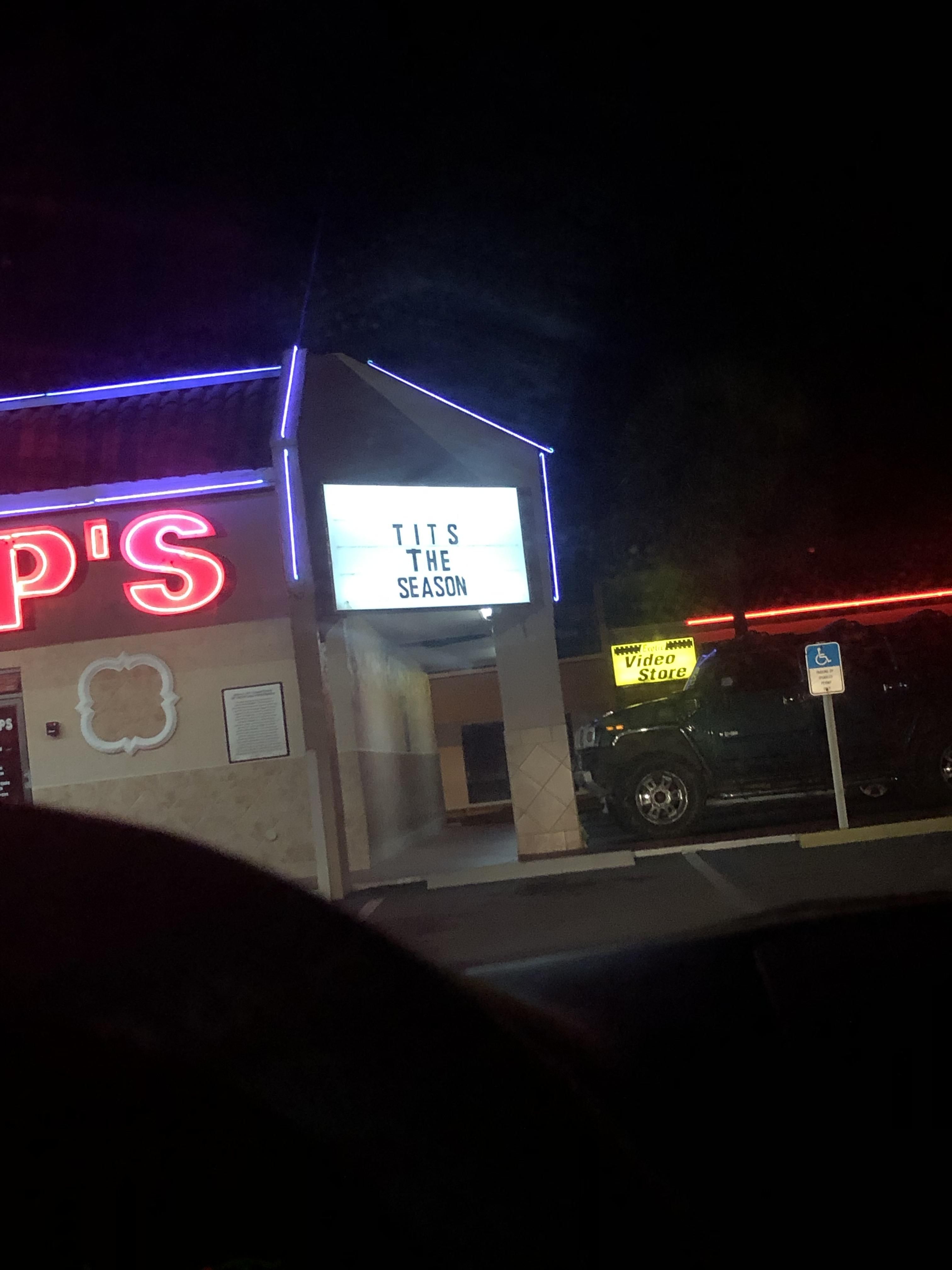 Local strip club never disappoints.