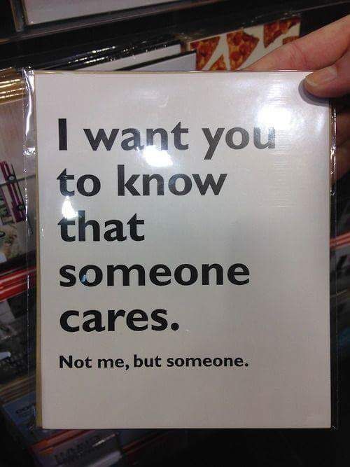 Someone..