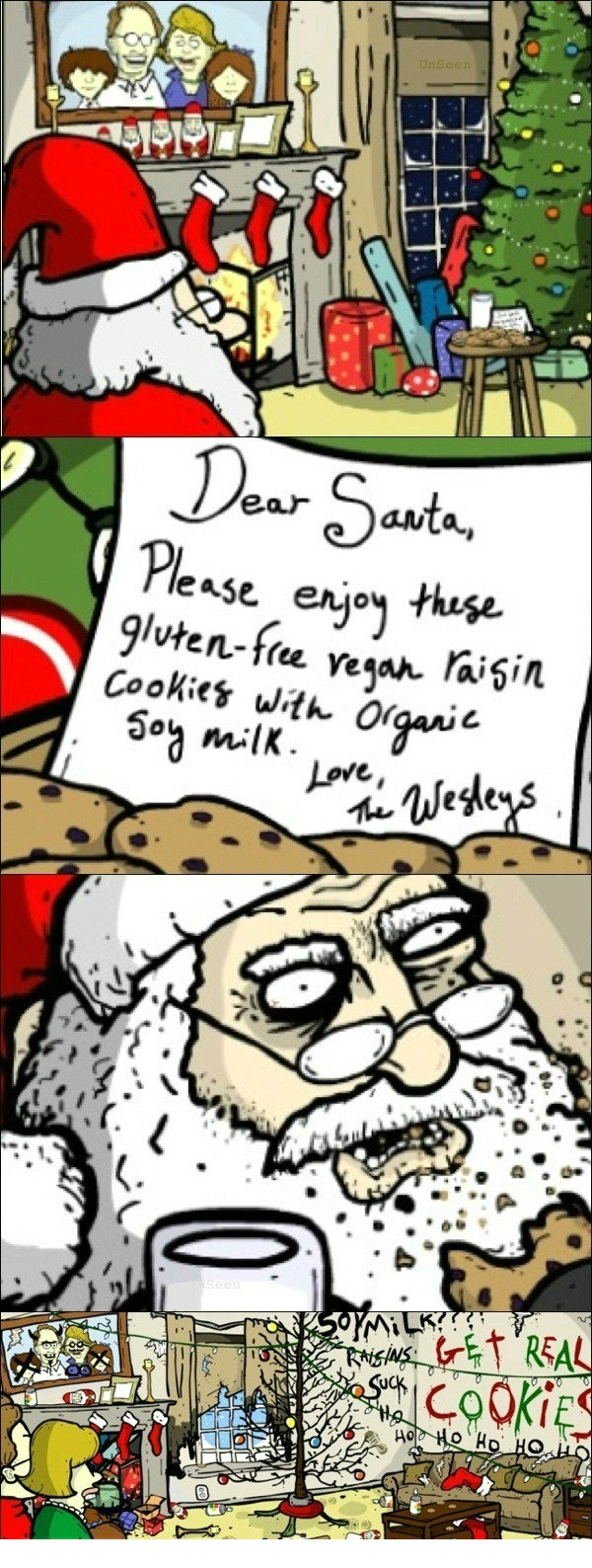 Don't mess with Santa