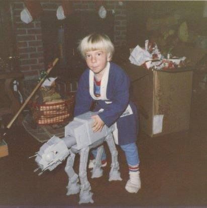 Apparently I *really* loved Star Wars as a kid. Best Christmas ever.